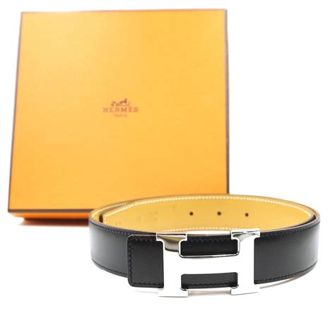 hermes black belt silver h|real hermes belt for cheap.